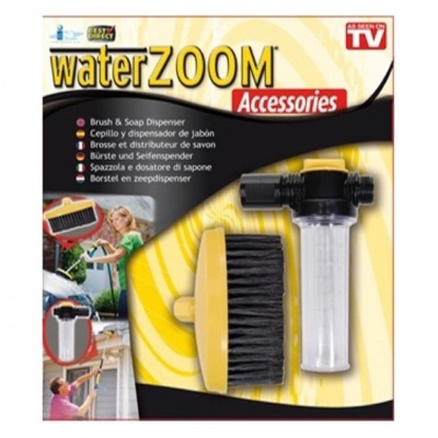 Water Zoom BRUSH & SOAP DISPENSER Accessories Pack RRP £14.99 CLEARANCE XL £2.99